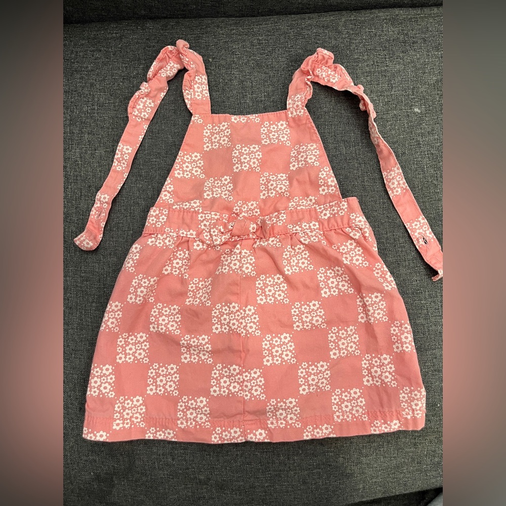 Carter's Pink Checkerboard Skirtall